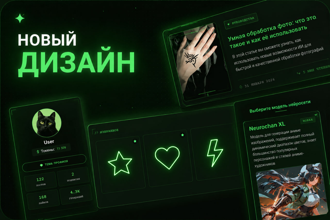 Обновление сайта
